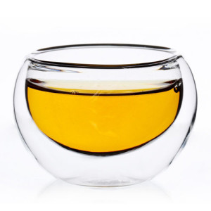 Double-wall Glass Teacup