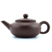 Small clay teapot