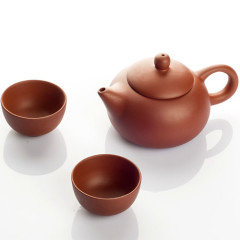 Purple Clay Tea Set