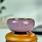 Ice-Crackle Teacup - Pink color