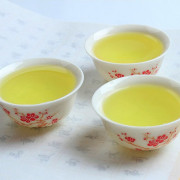 White Tea Set with Flowers